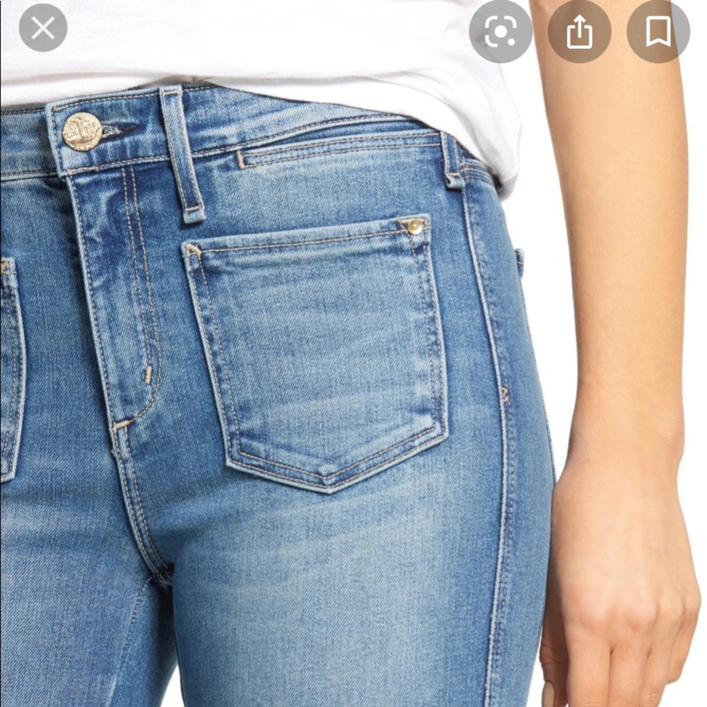 MCGUIRE denim patch pocket